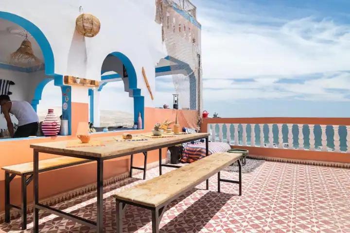 Binic Surf House Panzió Taghazout Kültér fotó
